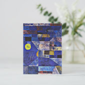 Klee - Moonlight, abstract schilderij Briefkaart (Staand voorkant)