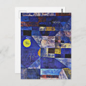 Klee - Moonlight, abstract schilderij Briefkaart (Voorkant / Achterkant)