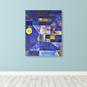Klee - Moonlight Canvas Afdruk (Insitu (Houten vloer))