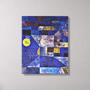 Klee - Moonlight Canvas Afdruk