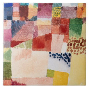 Klee - Motif de carreau de céramique Hammamet