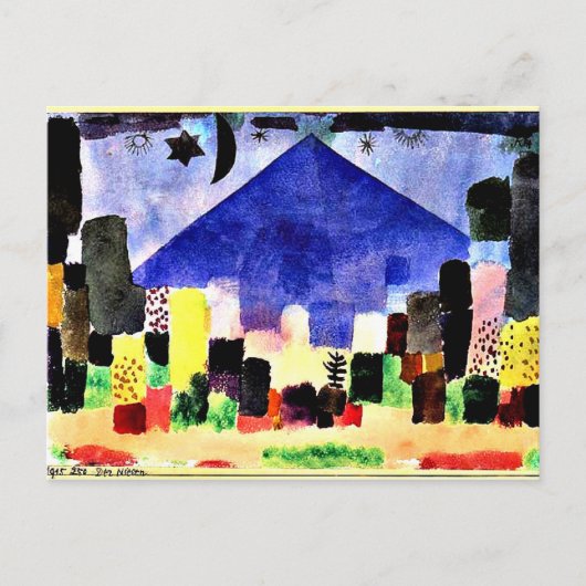 Klee - Mount Niesen Briefkaart (Voorkant)