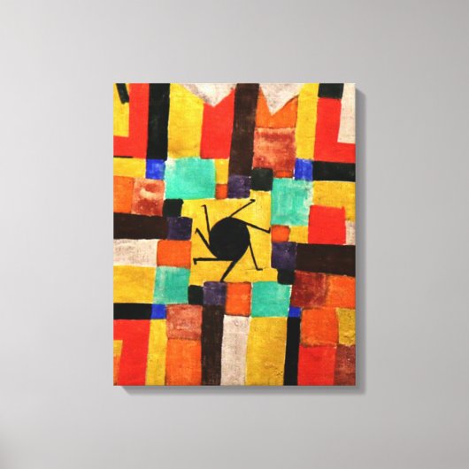 Klee - Musee Aix large Canvas Afdruk (Voorkant)