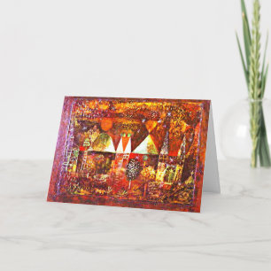 Klee - nachtelijke feestelijkheid kaart