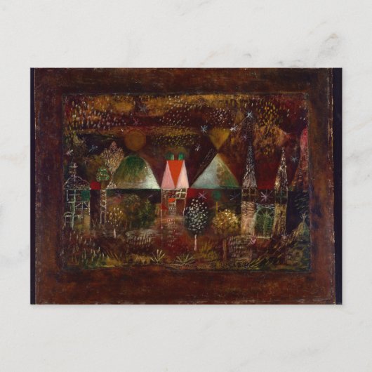 Klee - Nachtfeest Briefkaart (Voorkant)