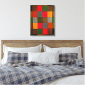 Klee - New Harmony Canvas Afdruk (Insitu (Slaapkamer))