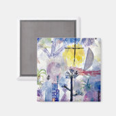 Klee - Onafgewerkt landschap Magneet (Voorkant / Achterkant)