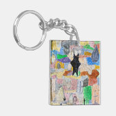 Klee - Onder een zwarte ster, Sleutelhanger (Voorkant Links)