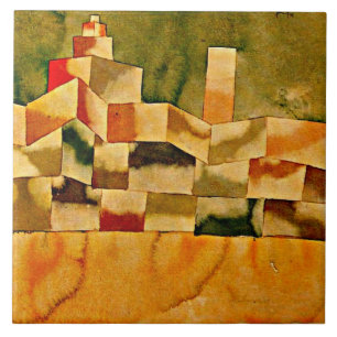 Klee - Oriëntalische architectuur Tegeltje