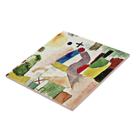 Klee - Pathos Aquarel Tegeltje (Zijkant)