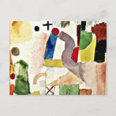 Klee - Pathos Waterverf Briefkaart (Voorkant)