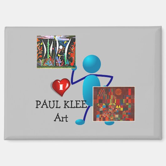 Klee - Paul Klee Art Magneet (Voorkant)