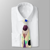 Klee - Persian Nightingales, abstracte kunst Stropdas (Gebonden)