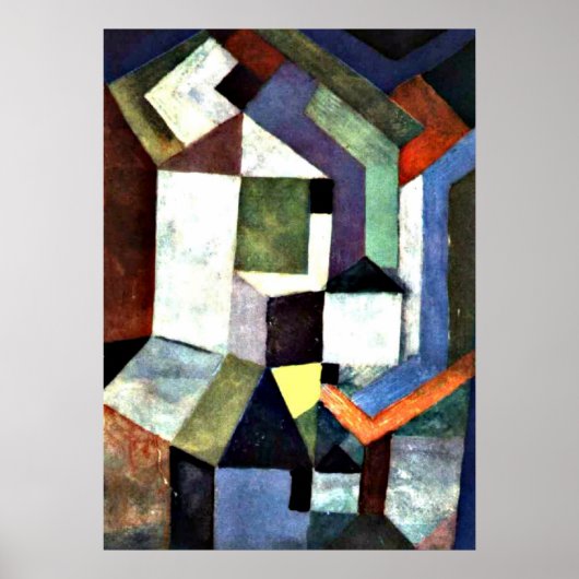 Klee - Pious Northern Landscape Poster (Voorkant)