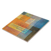 Klee - Polyfone Architectuur Tegeltje (Zijkant)