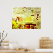 Klee - Reconstructie Poster (Keuken)