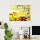 Klee - Reconstructie Poster (Thuiskantoor)