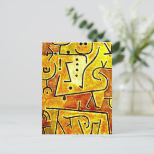 Klee - Red Waistcoat Briefkaart