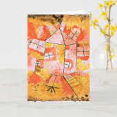 Klee - Revolving House Kaart (Gele Bloem)