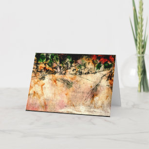 Klee - Road Junction (houtskooltekening) Kaart