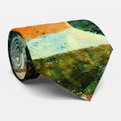 Klee - Samenstelling met de gele halve maan Stropdas (Opgerold)