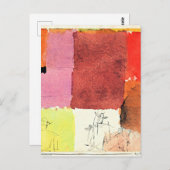 Klee - Samenstelling met figuren, Briefkaart (Voorkant / Achterkant)