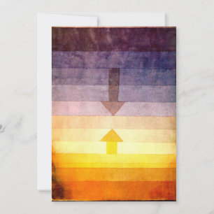 Klee - Scheiding in de avond-1922 Kaart