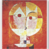 Klee - Senecio Sticker (Voorkant)