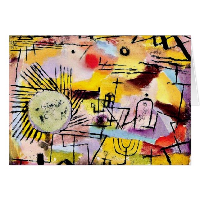 Klee - Soleil levant (Devant Horizontal)