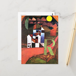 Klee - Stad R Briefkaart