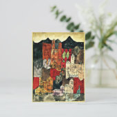 Klee - Stad van Kerken Briefkaart (Staand voorkant)