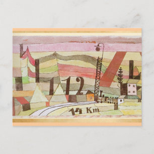 Klee - Station L, 112 Briefkaart