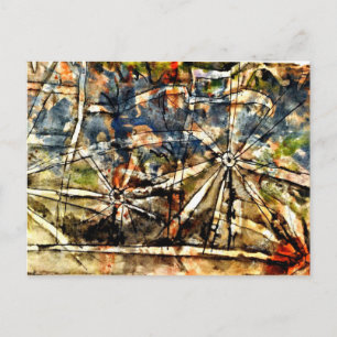 Klee - Straatlantaarns Briefkaart
