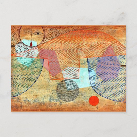 Klee - Sunset Briefkaart (Voorkant)