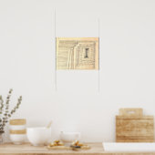 Klee - tapijt, abstract kunstwerk poster (Keuken)