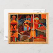 Klee - Temple Gardens Briefkaart (Voorkant / Achterkant)