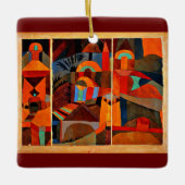 Klee - Temple Gardens Keramisch Ornament (Voorkant)