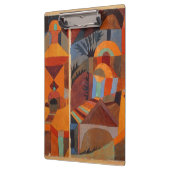 Klee Temple Gardens, kleurrijk Abstract kubisme Klembord (Links)