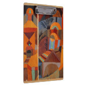 Klee Temple Gardens, kleurrijk Abstract kubisme Klembord (Rechts)