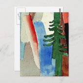 Klee - The Fir Briefkaart (Voorkant / Achterkant)