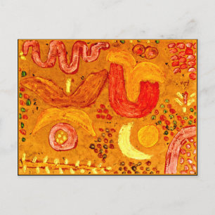 Klee - The Garden in Hot Weather Briefkaart