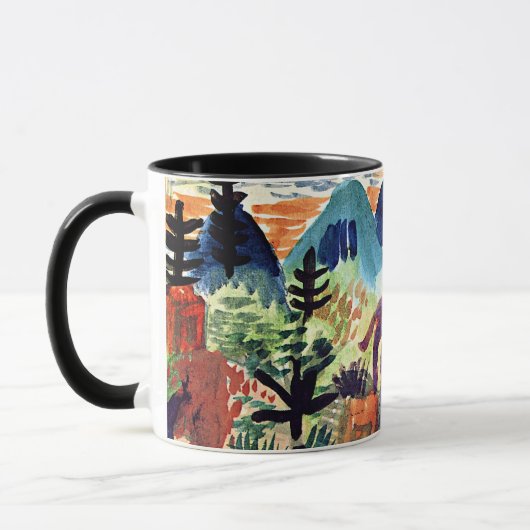 Klee - The Horse, beroemd schilderij Mok (Links)