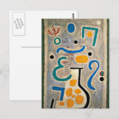 Klee - The Vase-1938 Briefkaart (Voorkant / Achterkant)