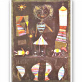 Klee - theater puppet sticker (Voorkant)