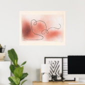 Klee - Trager fur ein Schild Poster (Thuiskantoor)