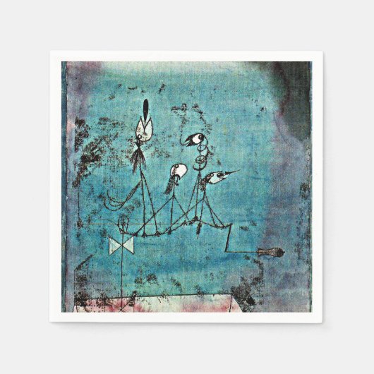 Klee - Twittermachine Servet (Voorkant)