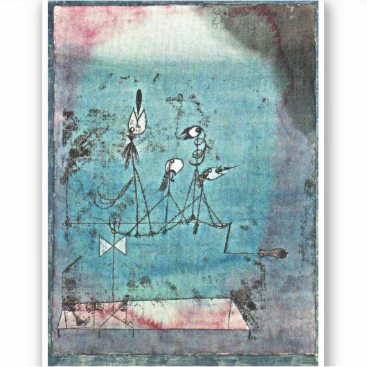 Klee - Twittermachine Sticker (Voorkant)