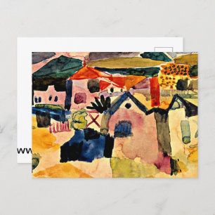 Klee - Uitzicht van Saint Germain Briefkaart