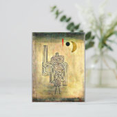 Klee - vertrek Ghost Briefkaart (Staand voorkant)