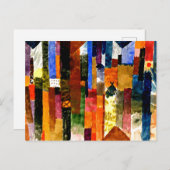 Klee - Voor de stad Briefkaart (Voorkant / Achterkant)